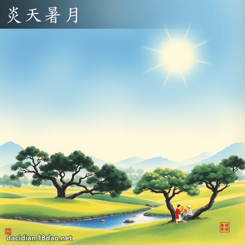 炎天暑月 配图