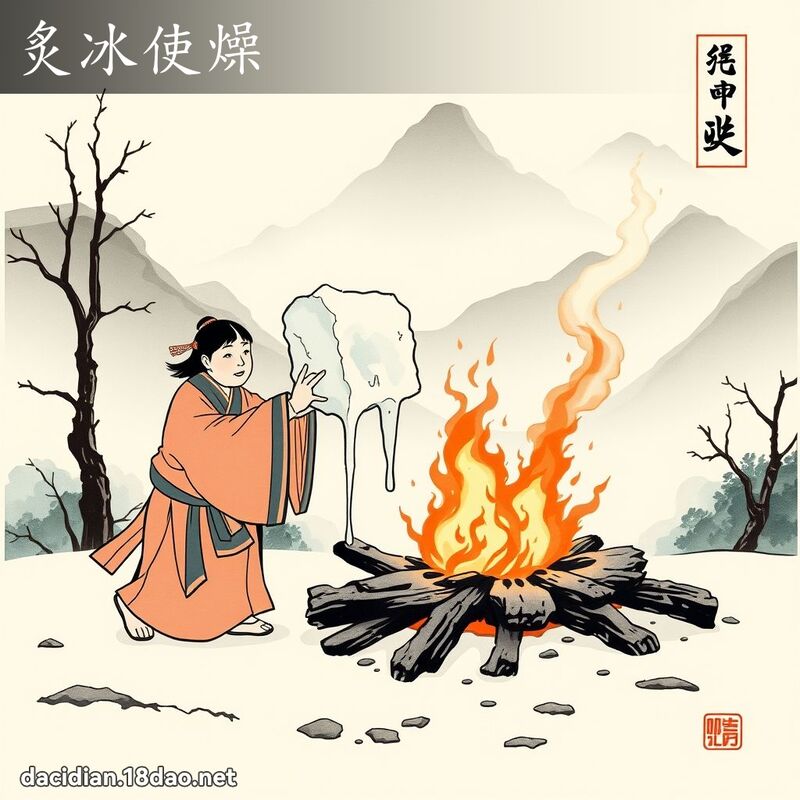 炙冰使燥 配图