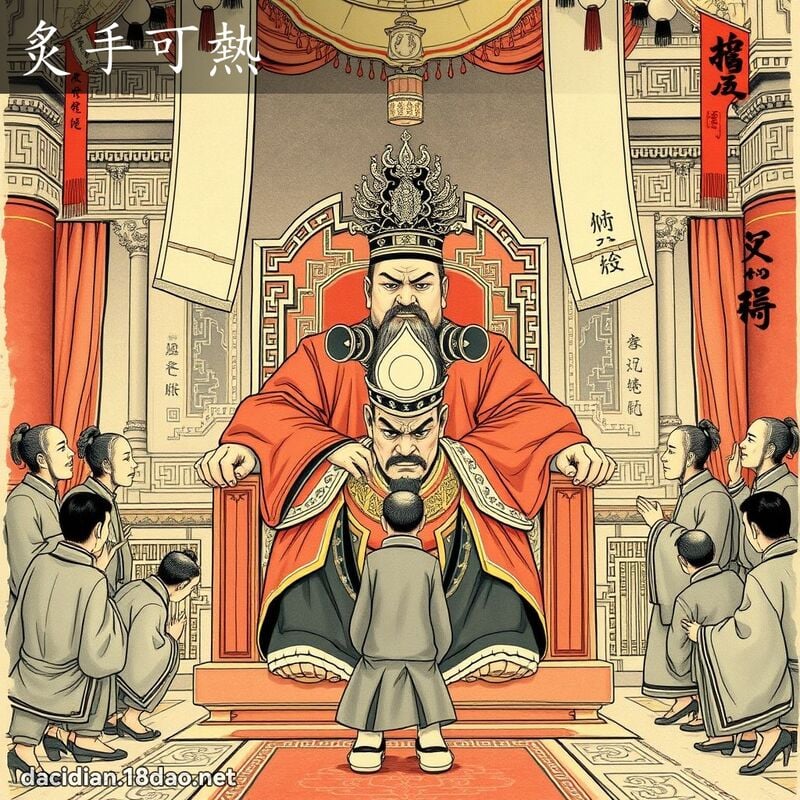炙手可熱 配图