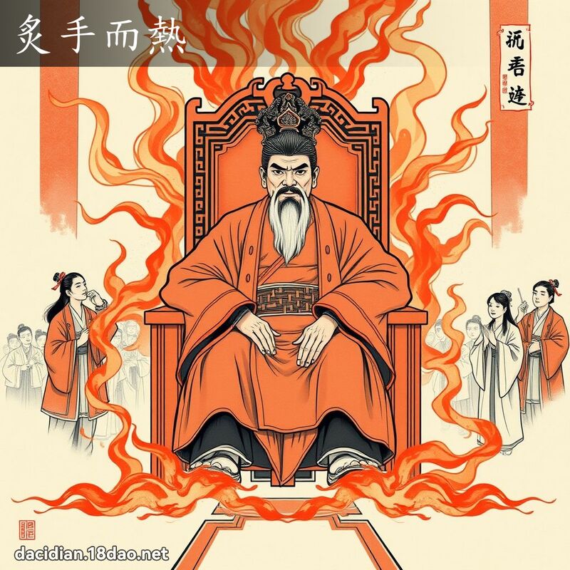 炙手而熱 配图