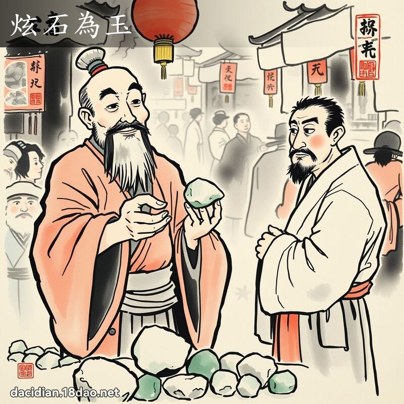 炫石為玉 配图