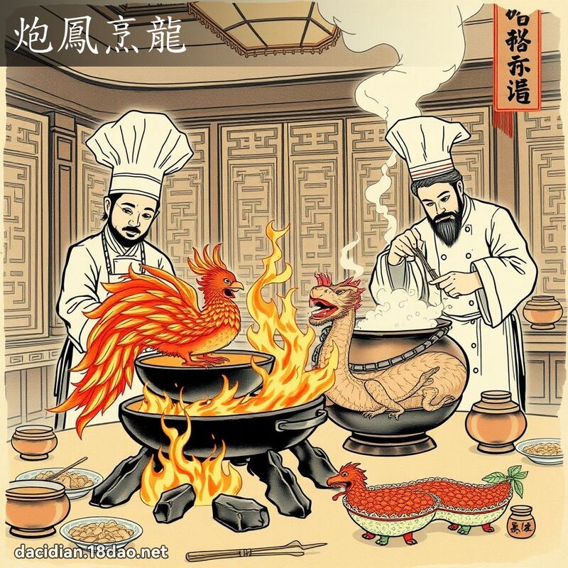 炮鳳烹龍 配图