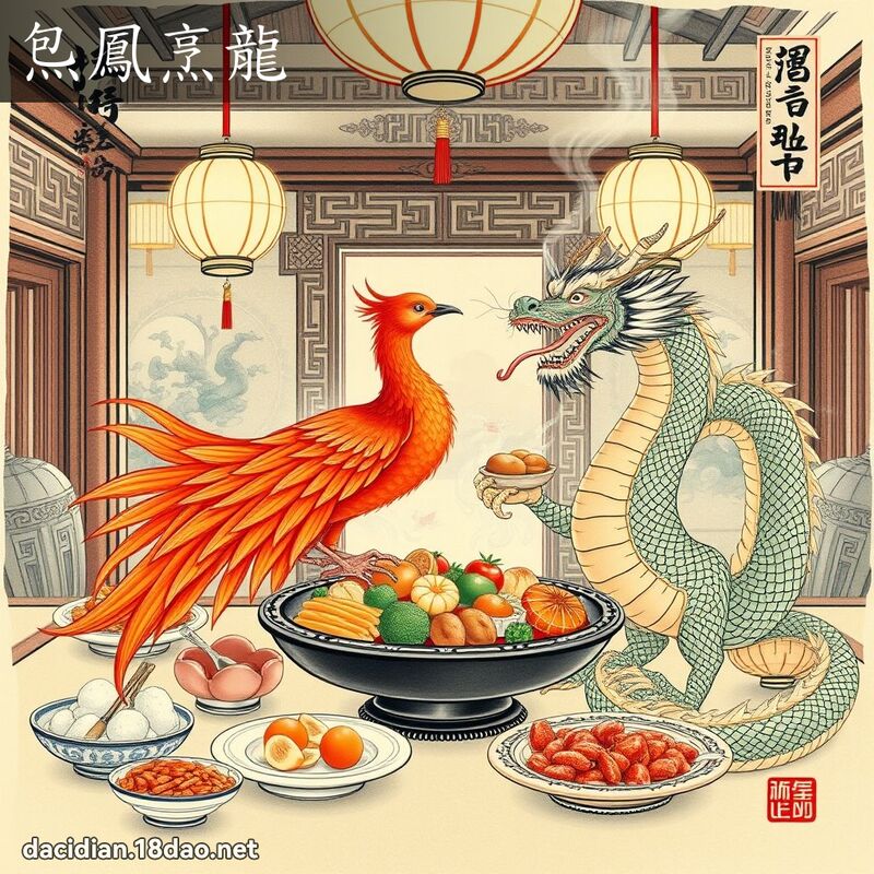 炰鳳烹龍 配图