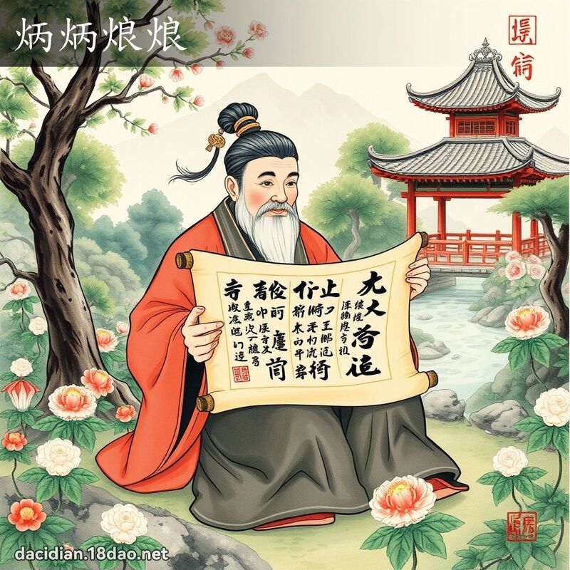 炳炳烺烺 配图