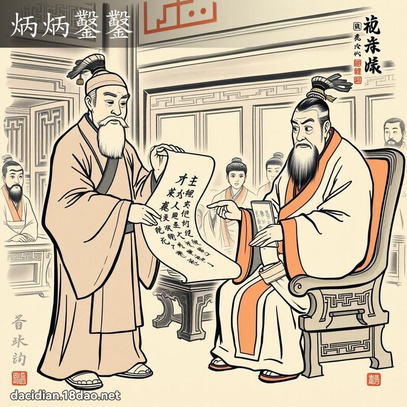 炳炳鑿鑿 配图