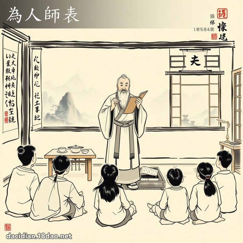 為人師表 配图