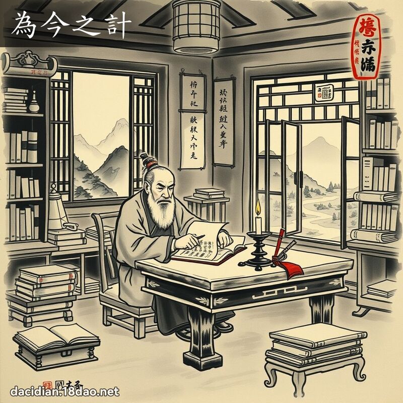 為今之計 配图