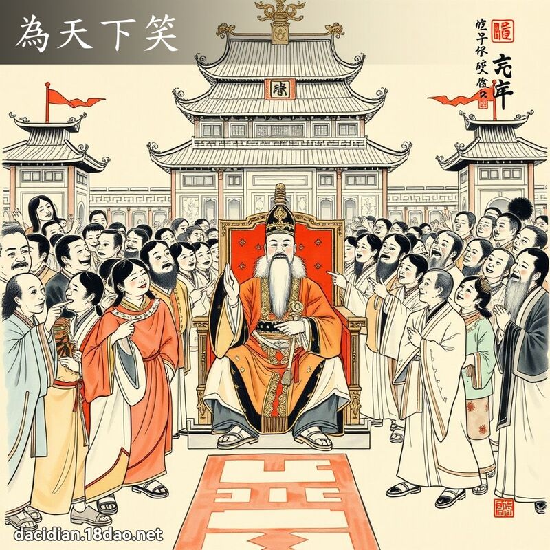 為天下笑 配图