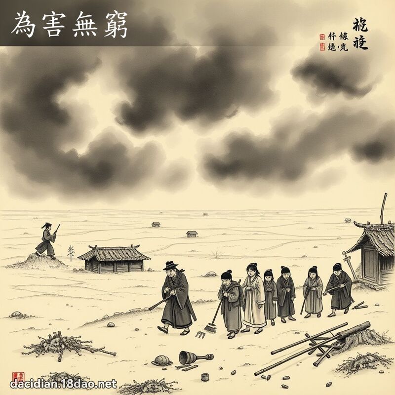 為害無窮 配图