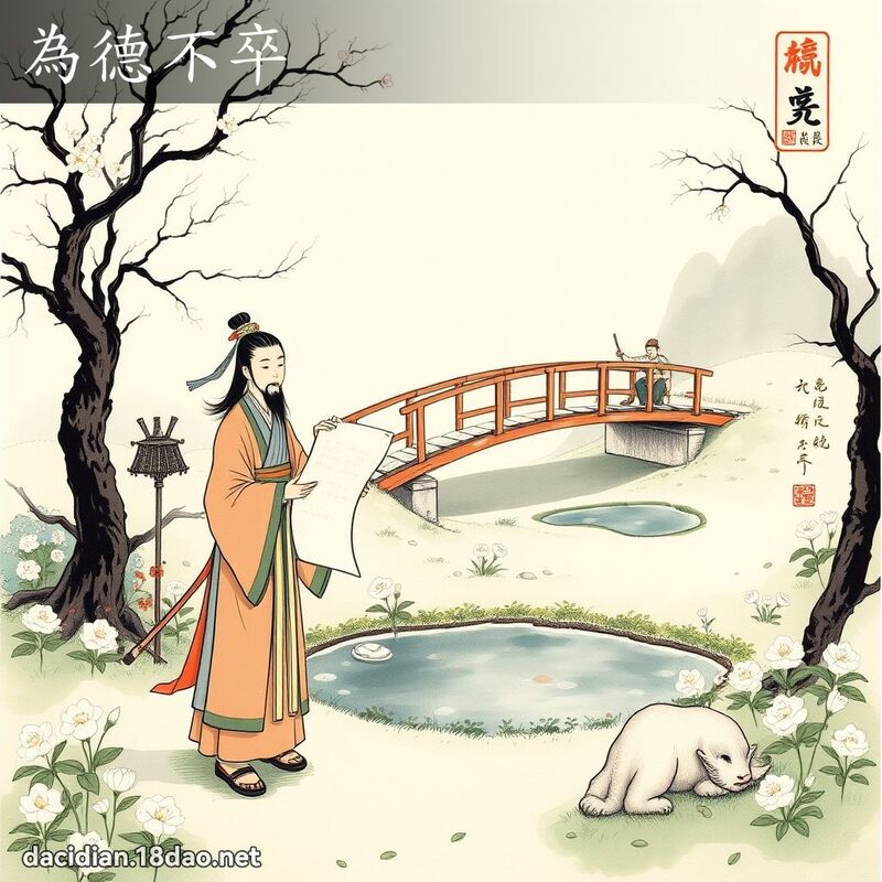 為德不卒 配图