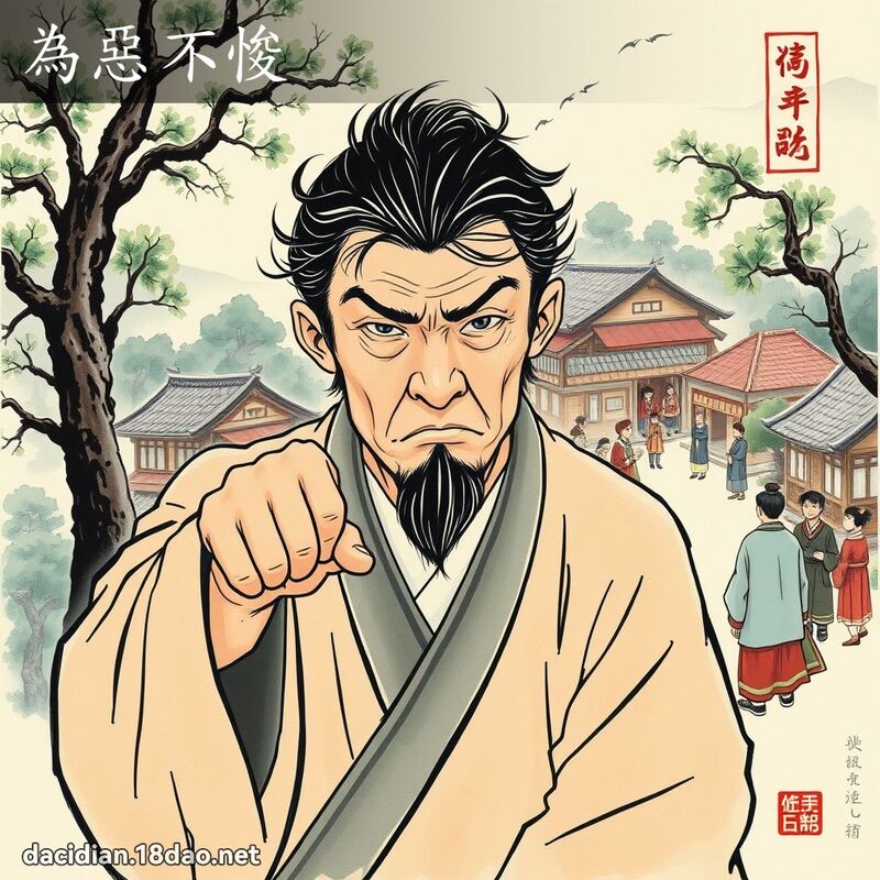 為惡不悛 配图