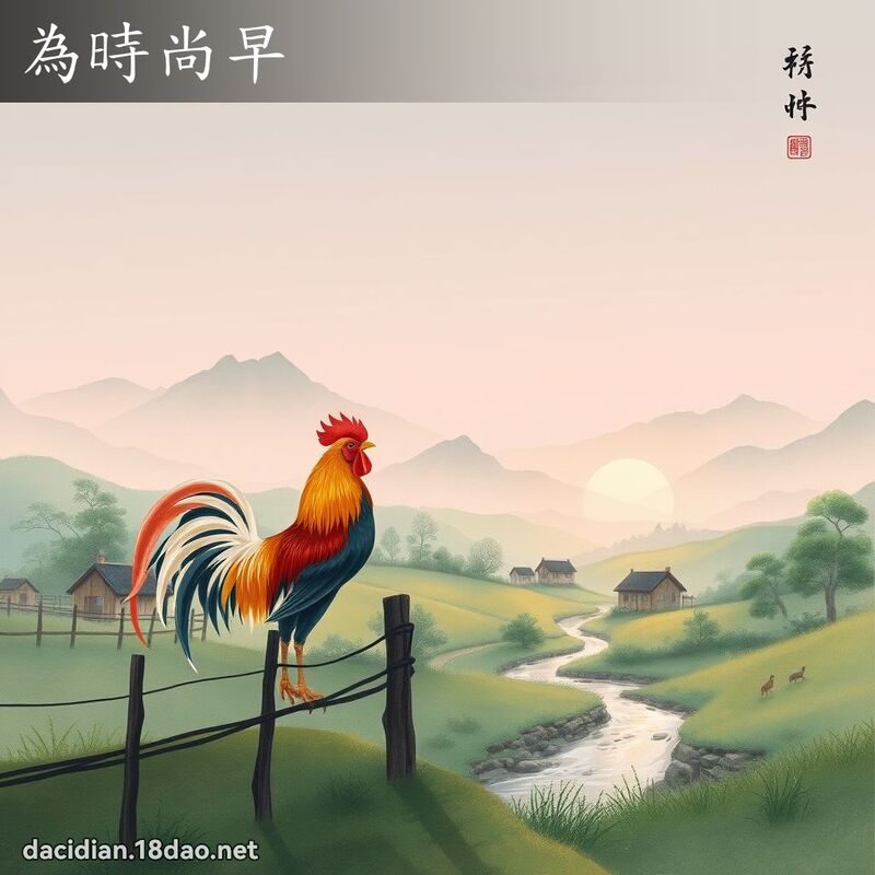 為時尚早 配图
