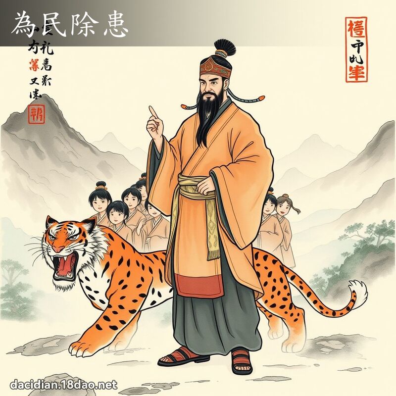 為民除患 配图