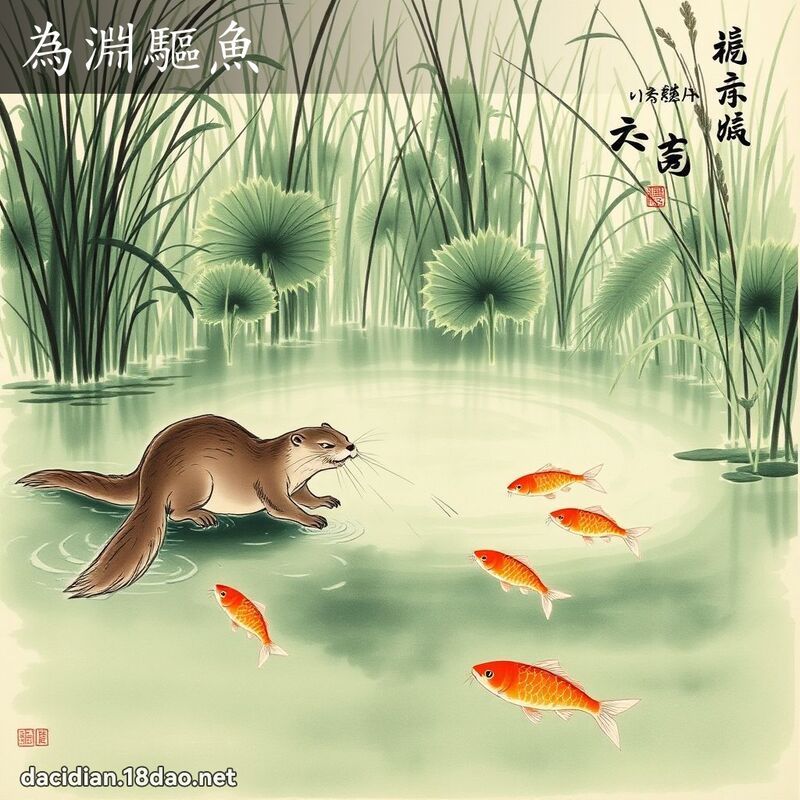 為淵驅魚 配图