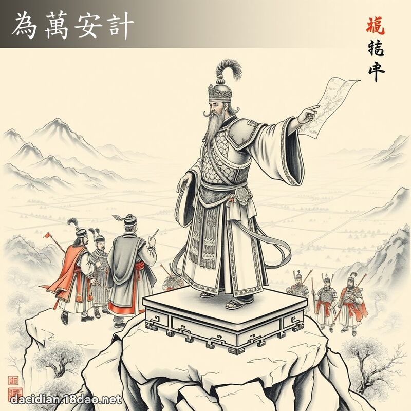 為萬安計 配图
