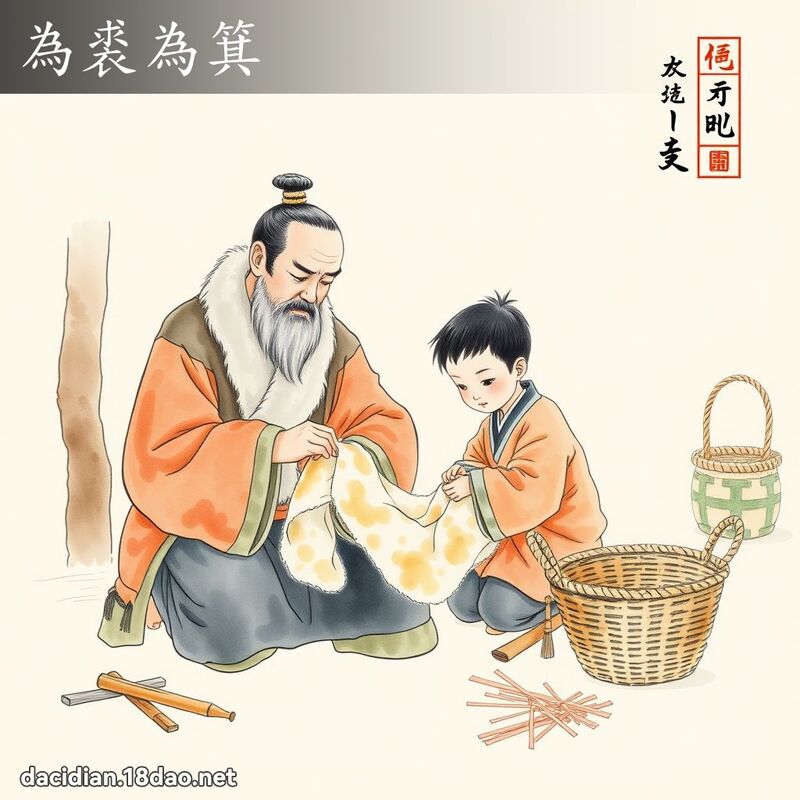 為裘為箕 配图