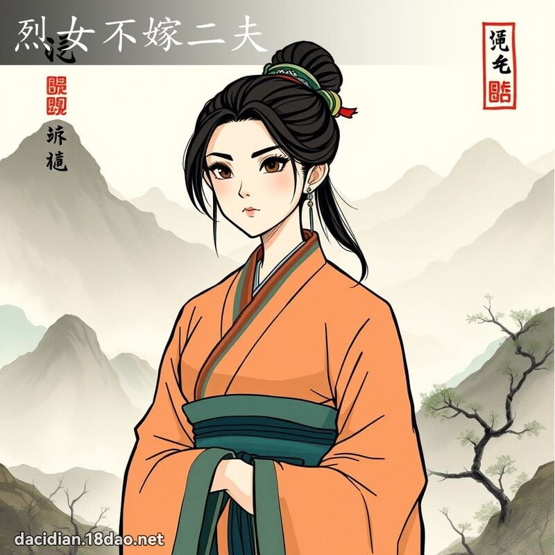 烈女不嫁二夫 配图