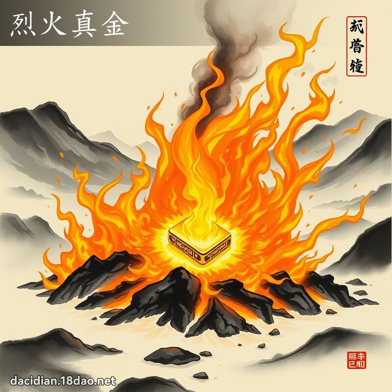 烈火真金 配图