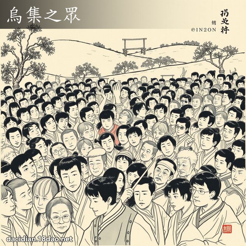 乌集之眾 配图