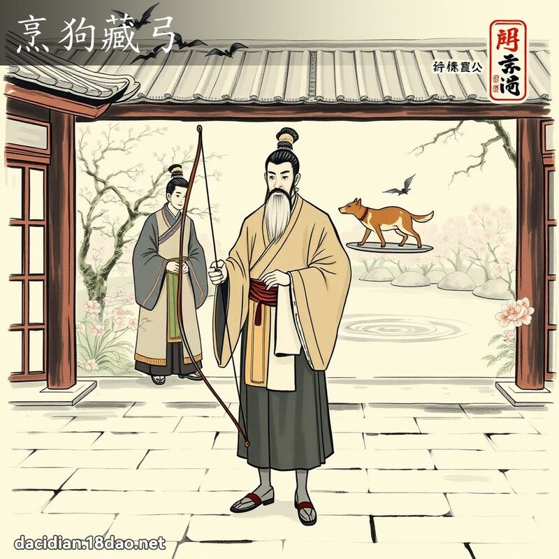 烹狗藏弓 配图