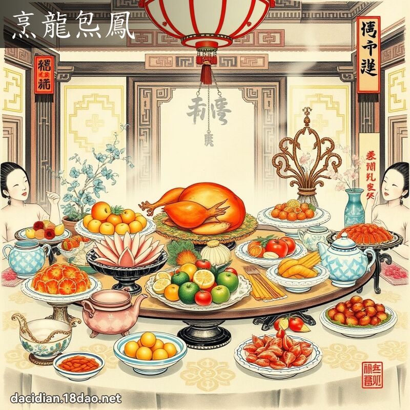 烹龙炰凤 配图