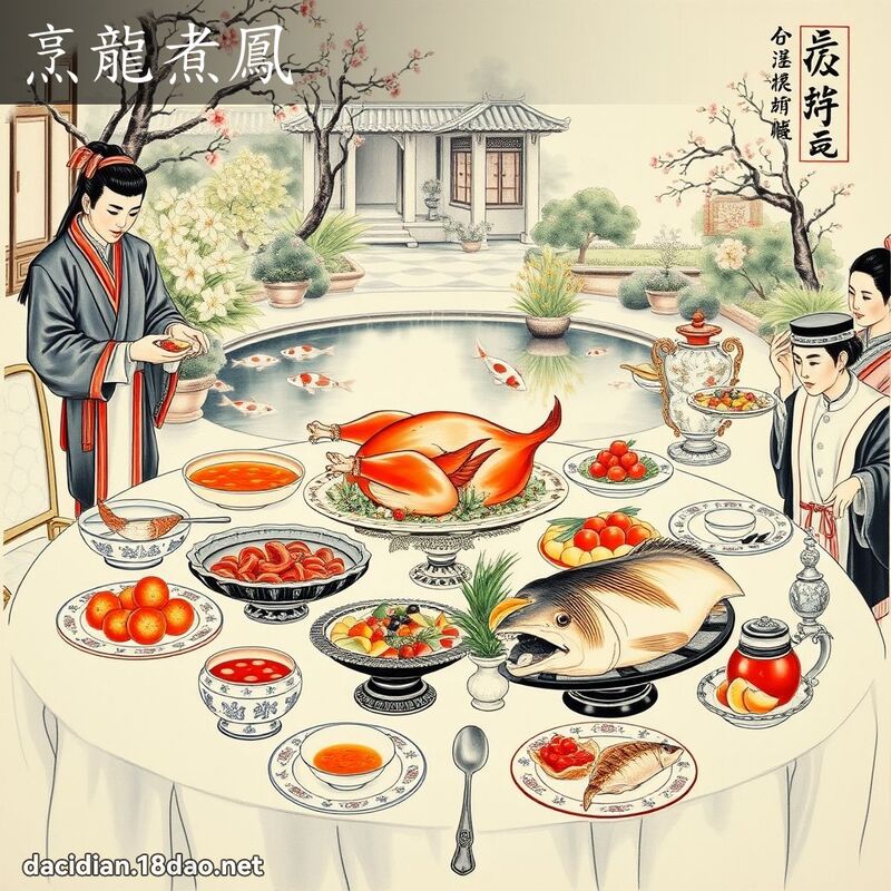 烹龙煮凤 配图