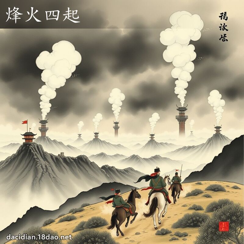 烽火四起 配图