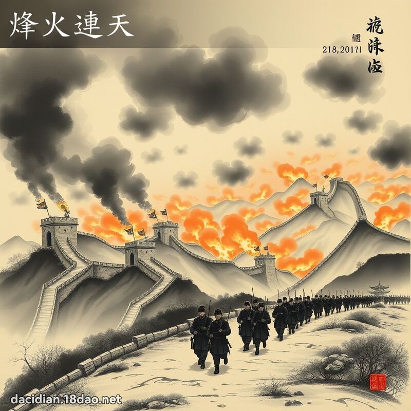 烽火连天 配图