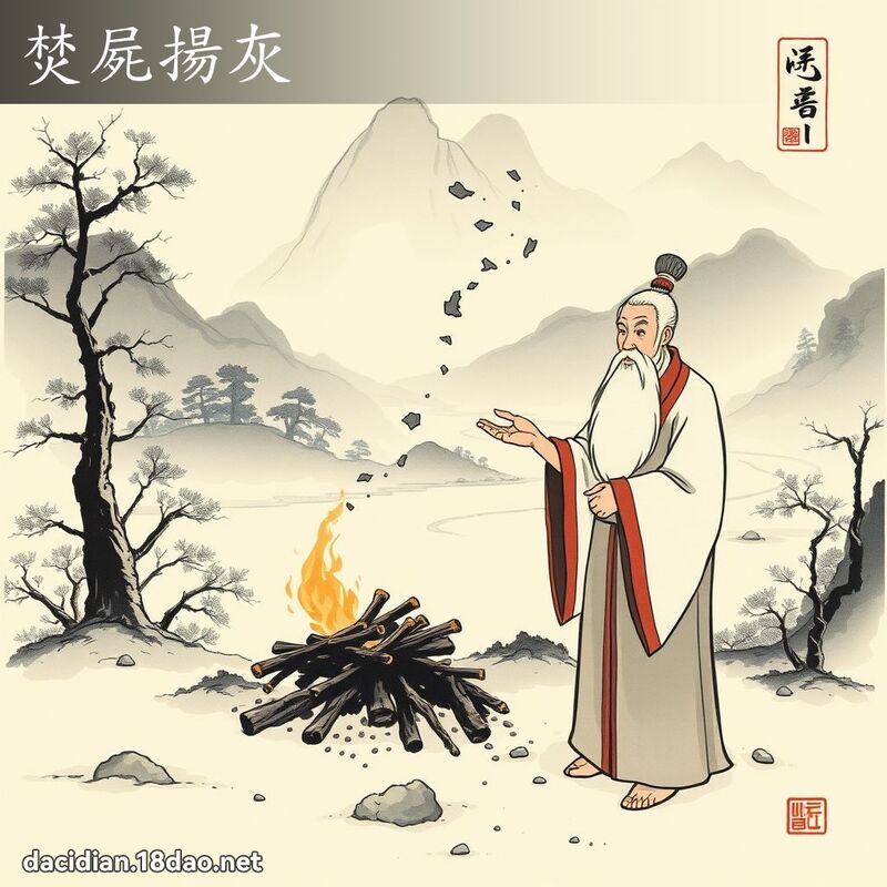 焚尸扬灰 配图