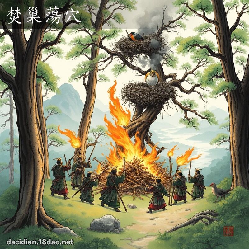 焚巢荡穴 配图