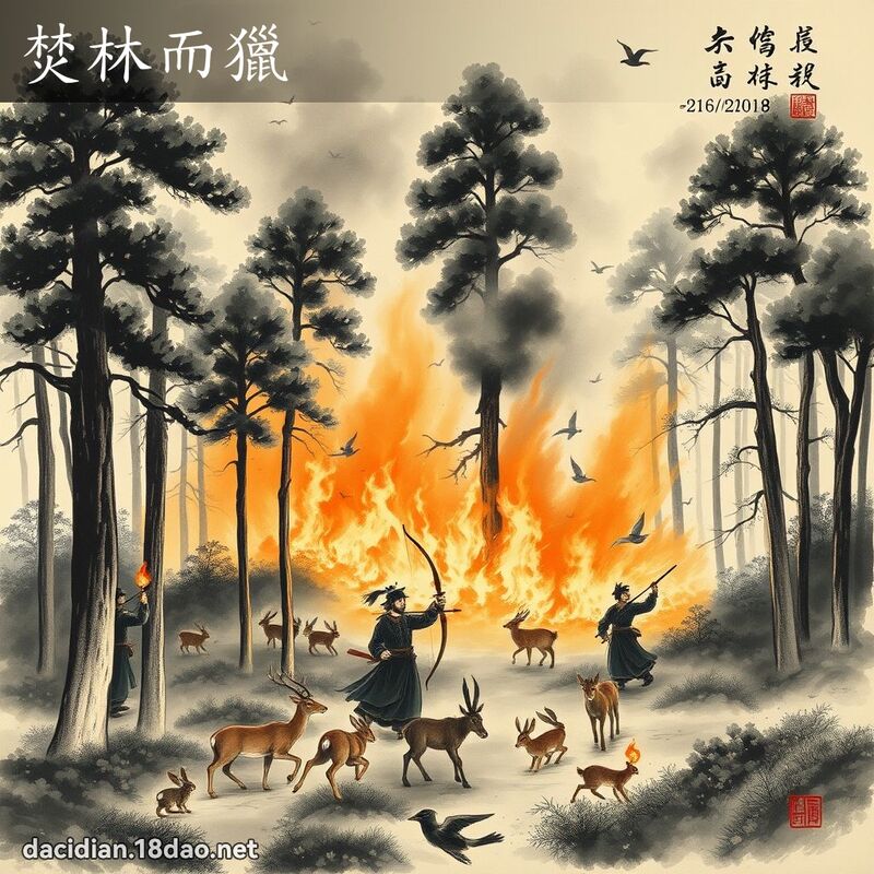 焚林而猎 配图
