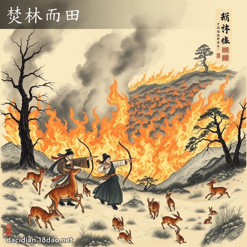 焚林而田 配图