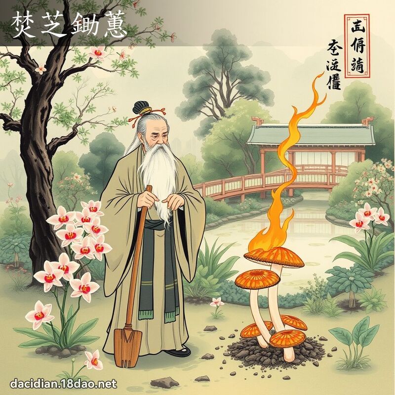 焚芝锄蕙 配图