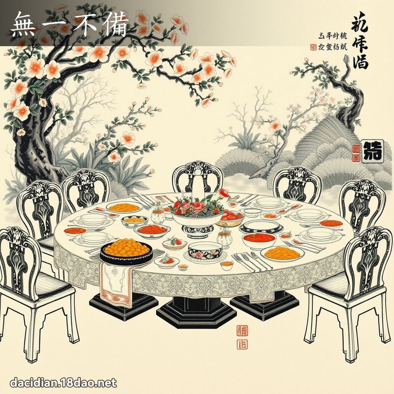 无一不备 配图