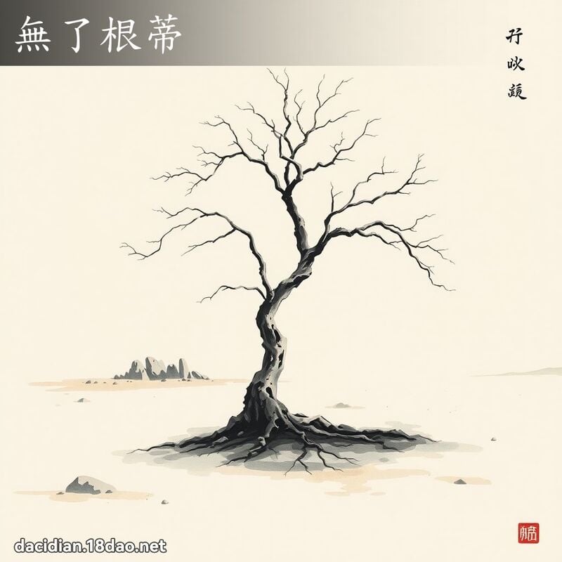 無了根蒂 配图
