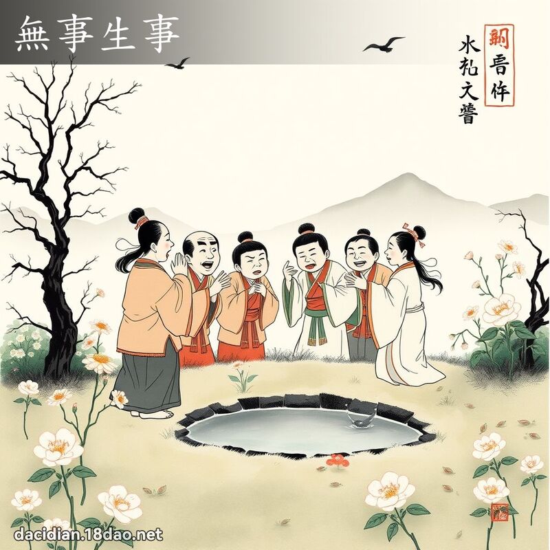 無事生事 配图