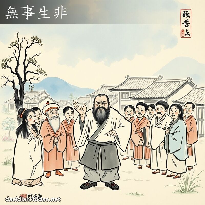 無事生非 配图