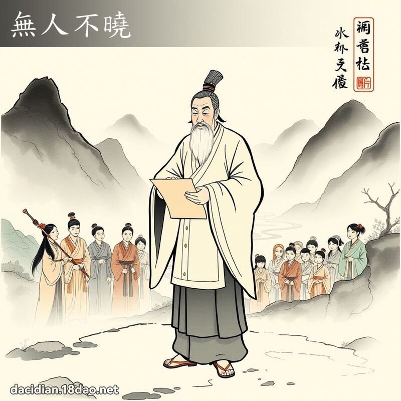 無人不曉 配图