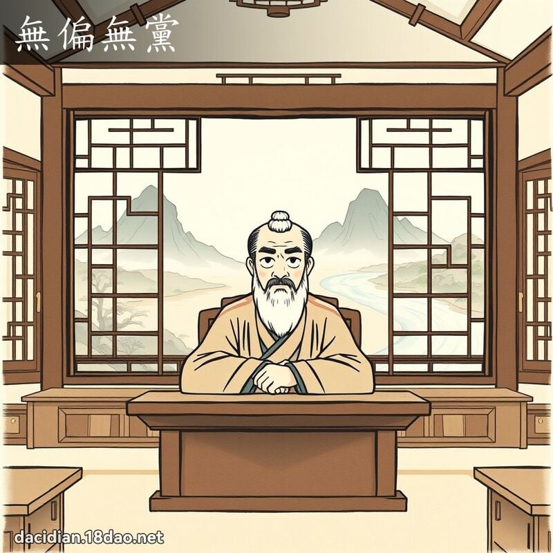 無偏無黨 配图