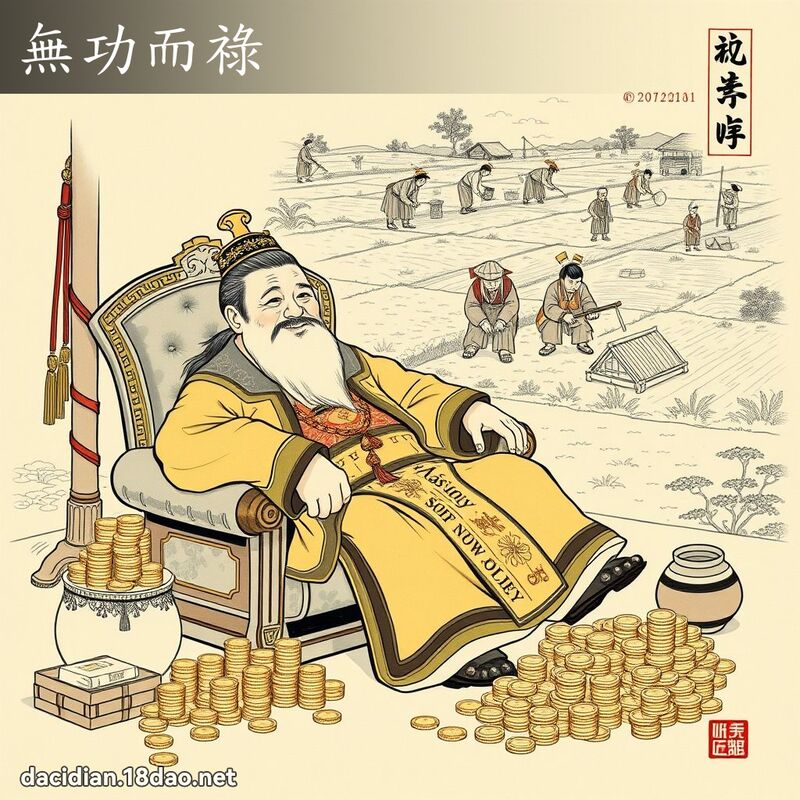 無功而祿 配图