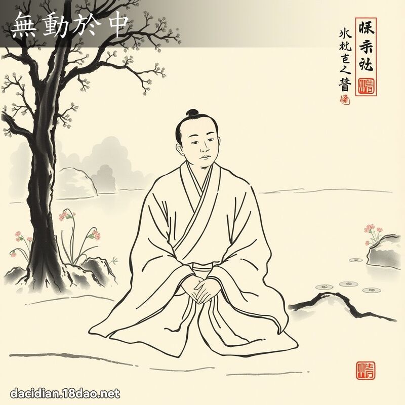 無動於中 配图