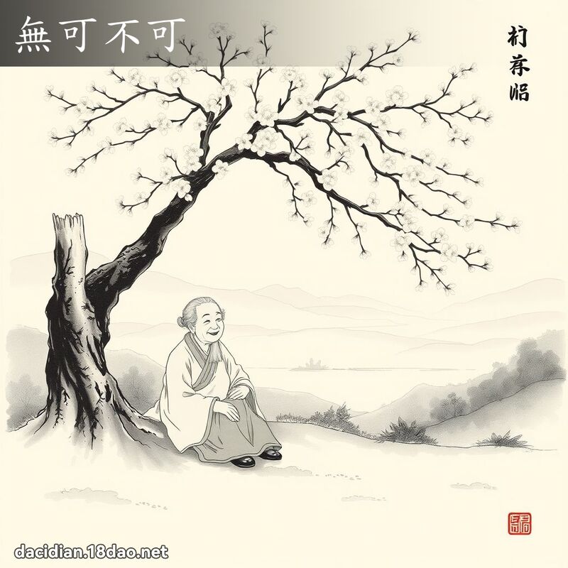 無可不可 配图