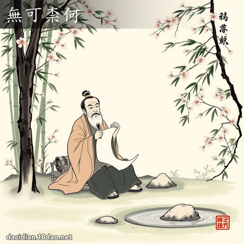 無可柰何 配图