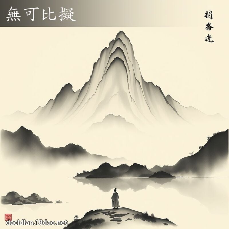 無可比擬 配图