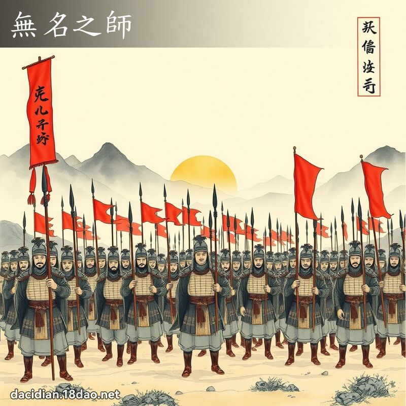 無名之師 配图