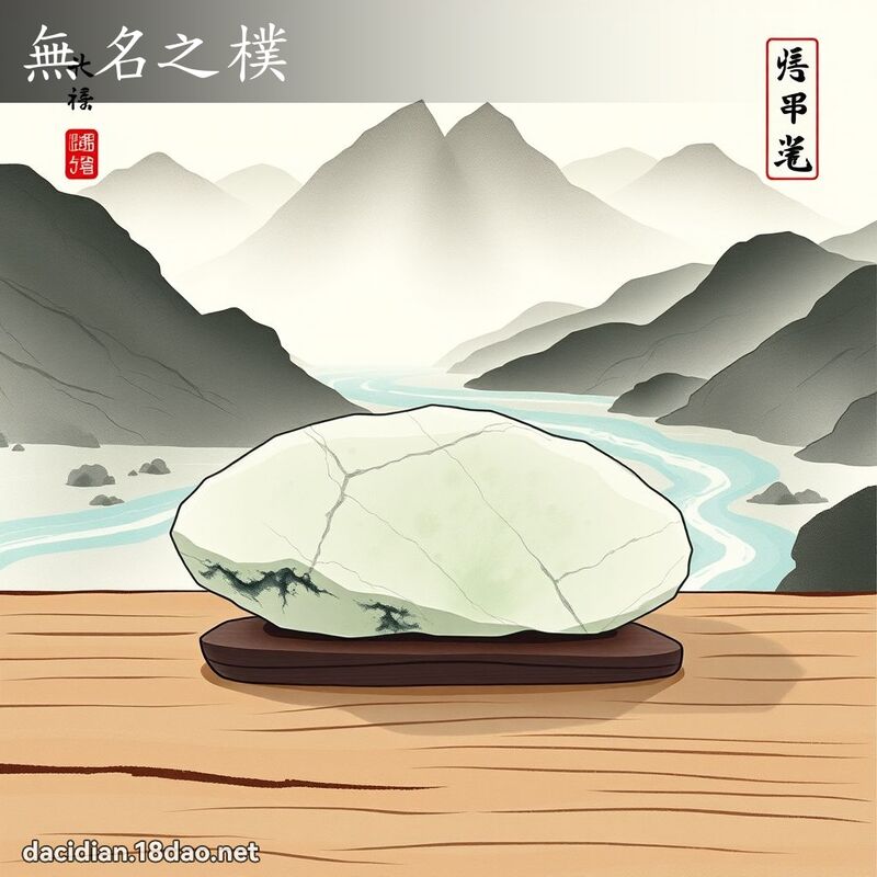 無名之樸 配图