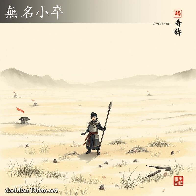 無名小卒 配图