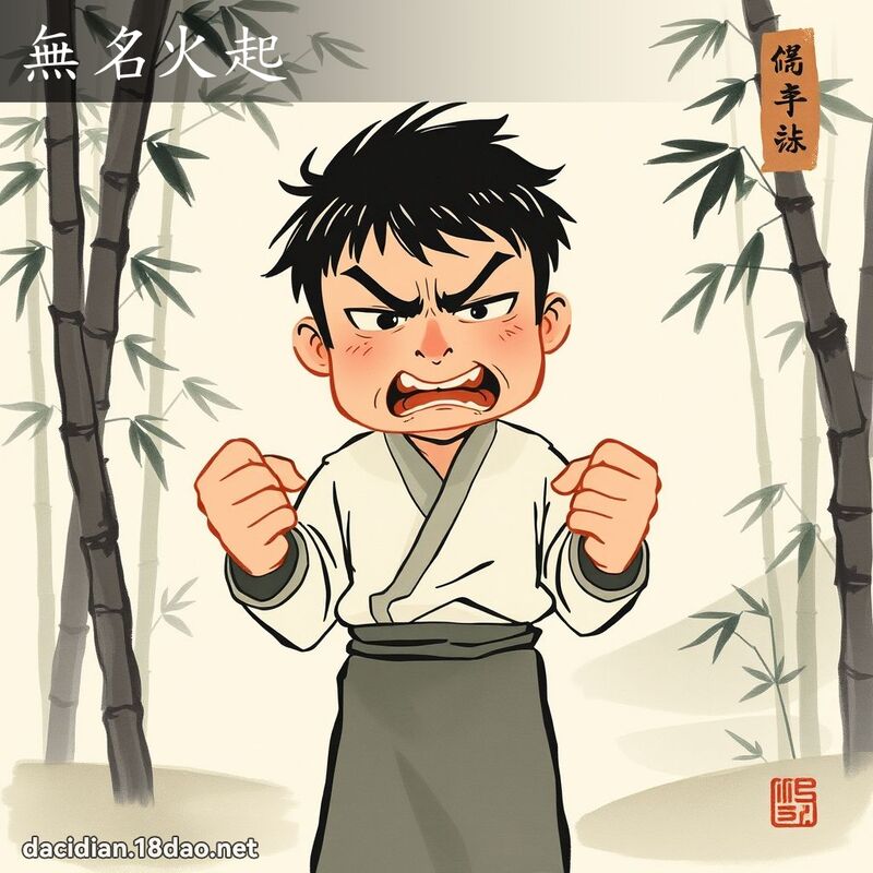 無名火起 配图