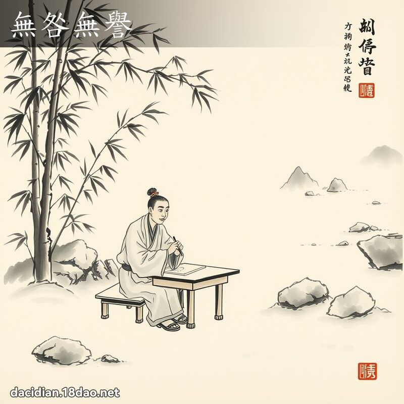 無咎無譽 配图