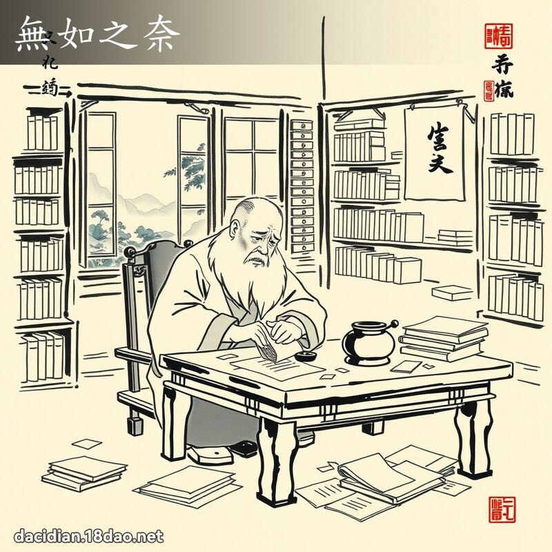 無如之奈 配图